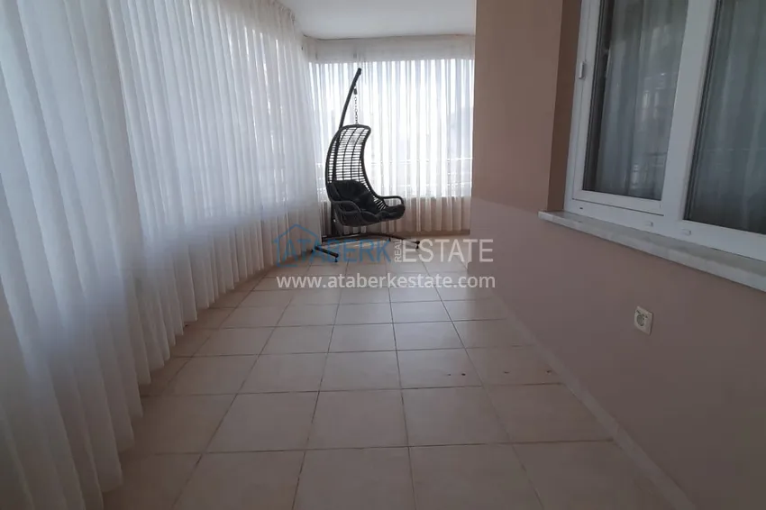 Purchase 2+1 apartment in Alanya, Mahmutlar district — with furniture, glazed balconies near Yekta Mall 13 