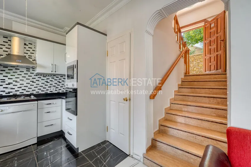 Purchase Triplex townhouse 3+1 in Alanya, Kestel district — cottage complex 300 meters from the sea 13