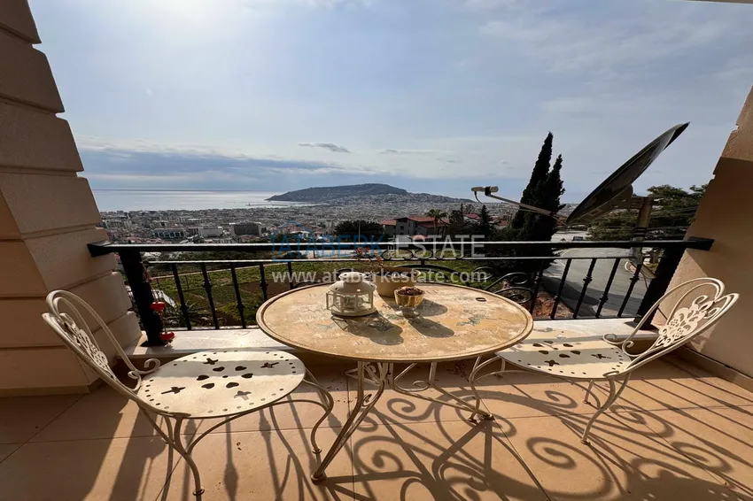 Purchase  3+1 duplex apartment in Alanya, Hasbahce district — furnished, suitable for residence permits and citizenship 13 