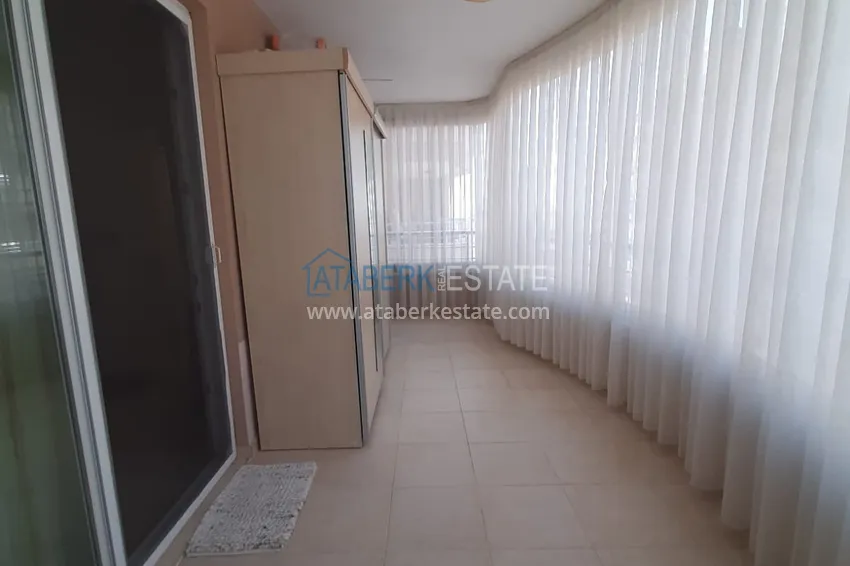 Purchase 2+1 apartment in Alanya, Mahmutlar district — with furniture, glazed balconies near Yekta Mall 14 