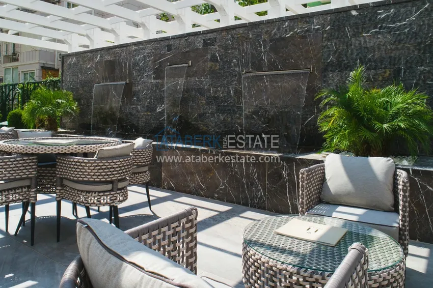 2+1 apartment with an elegant interior in a fashionable complex, Oba district — Alanya  17 