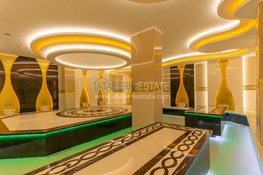 Apartment from the owner in Mahmutlar: one bedroom 81 m2 with heating and furniture 17 