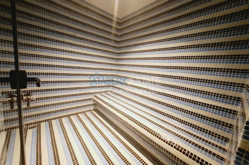 Suitable for short term rentals. 1+1 furnished apartment in a modern complex, Alanya center  20 