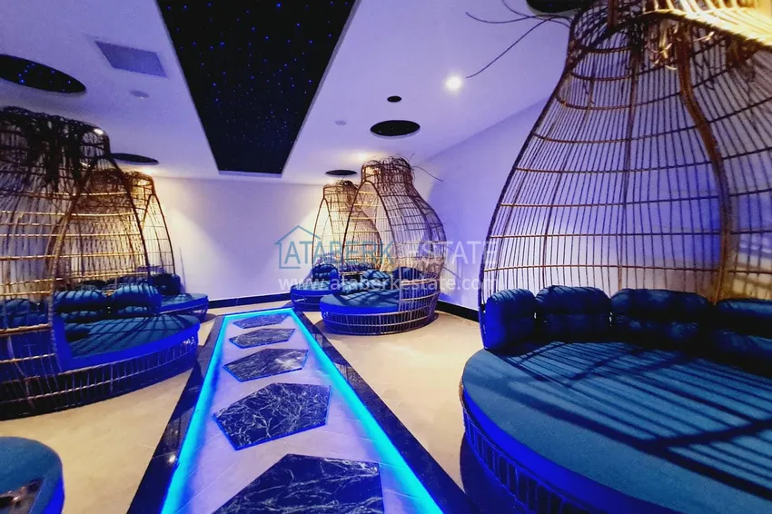 1+1 apartment in a new complex in the center of Alanya. Suitable for short term rentals 19 