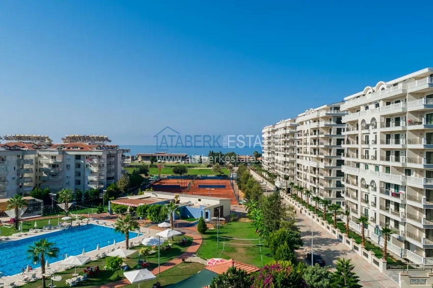 2+1 apartment with an elegant interior in a fashionable complex, Oba district — Alanya  1 
