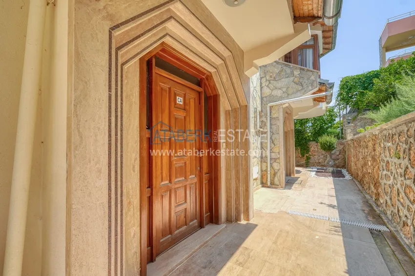 Purchase Triplex townhouse 3+1 in Alanya, Kestel district — cottage complex 300 meters from the sea 1