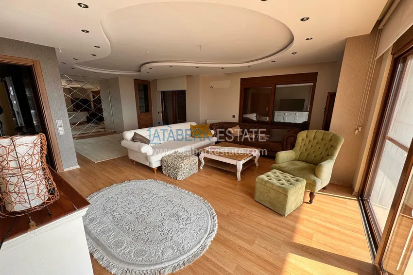 Purchase  3+1 duplex apartment in Alanya, Hasbahce district — furnished, suitable for residence permits and citizenship 1 