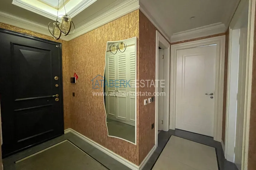 Purchase  Luxury real estate on the first line in Alanya: stylish apartment, VIP-level complex, Oba district 1 