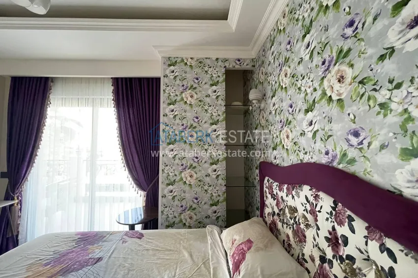 Purchase  Luxury real estate on the first line in Alanya: stylish apartment, VIP-level complex, Oba district 21 