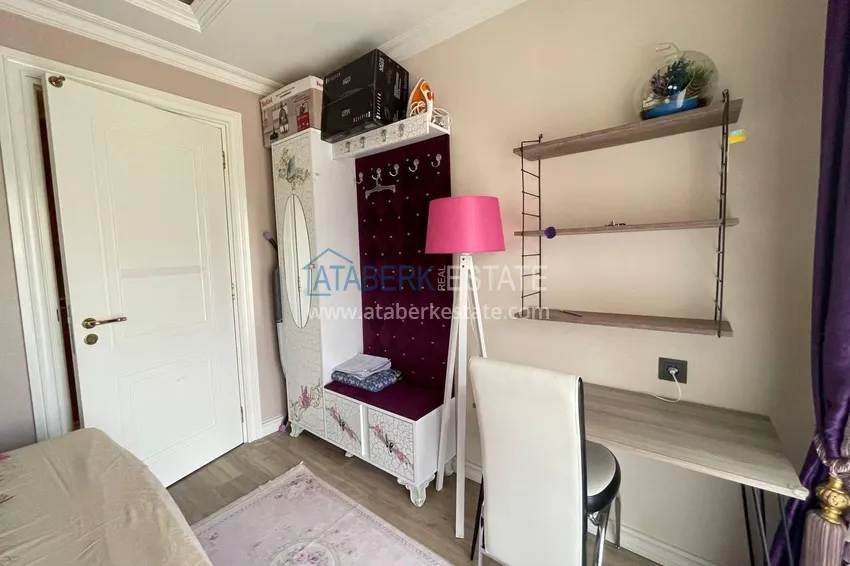 Purchase  Luxury real estate on the first line in Alanya: stylish apartment, VIP-level complex, Oba district 24 