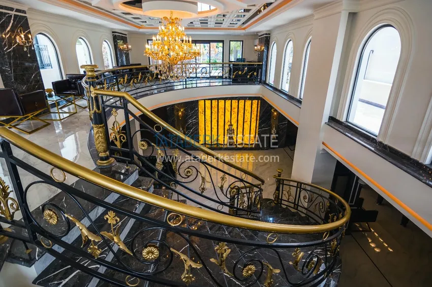 2+1 apartment with an elegant interior in a fashionable complex, Oba district — Alanya  25 