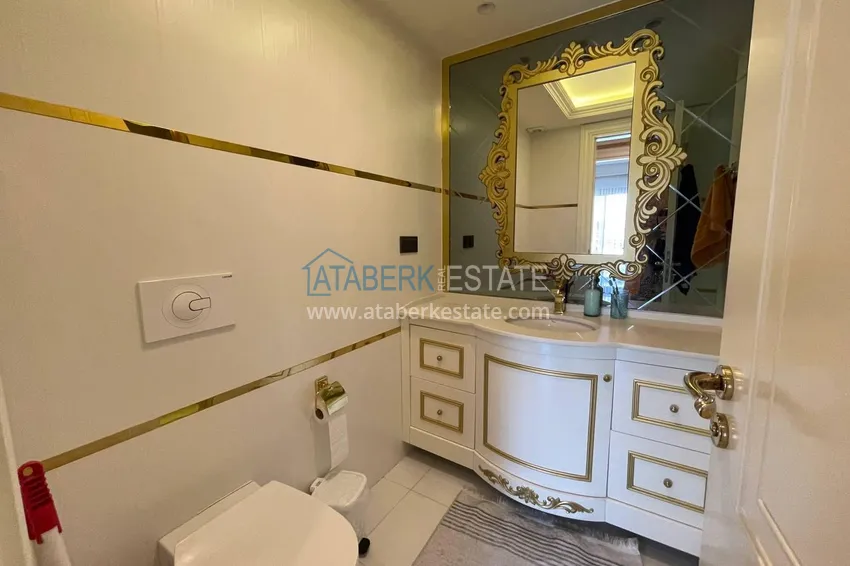 Purchase  Luxury real estate on the first line in Alanya: stylish apartment, VIP-level complex, Oba district 25 