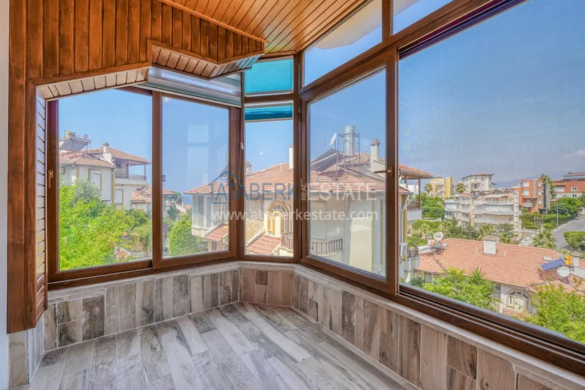 Purchase Triplex townhouse 3+1 in Alanya, Kestel district — cottage complex 300 meters from the sea 24