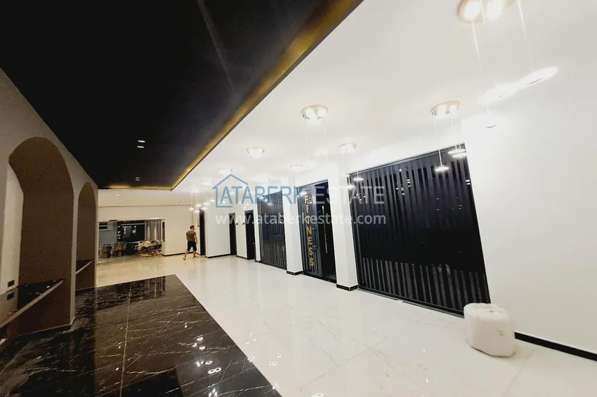 1+1 apartment in a new complex in the center of Alanya. Suitable for short term rentals 25 