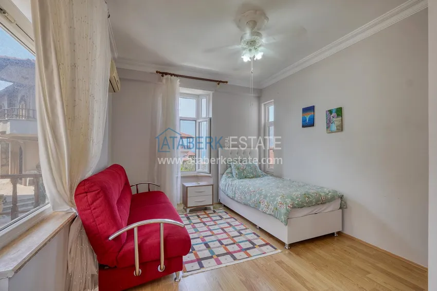 Purchase Triplex townhouse 3+1 in Alanya, Kestel district — cottage complex 300 meters from the sea 26