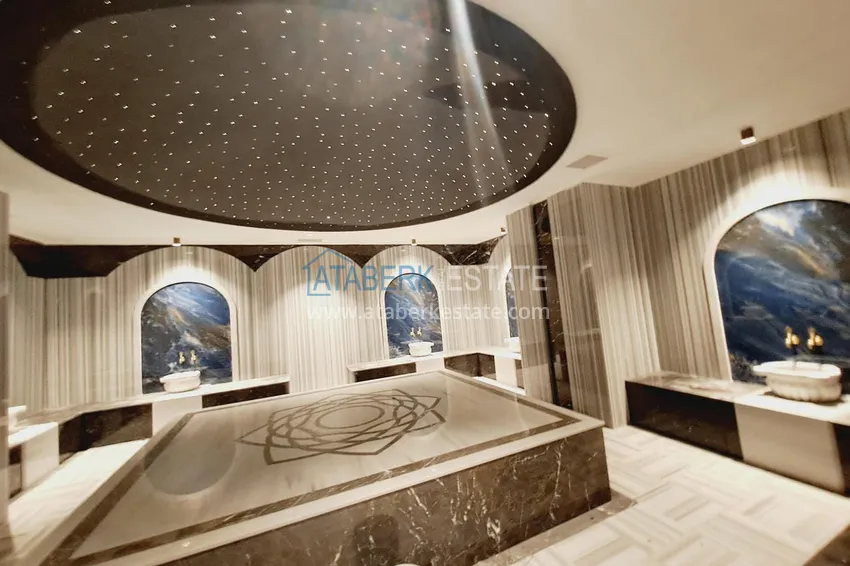 1+1 apartment in a new complex in the center of Alanya. Suitable for short term rentals 26 