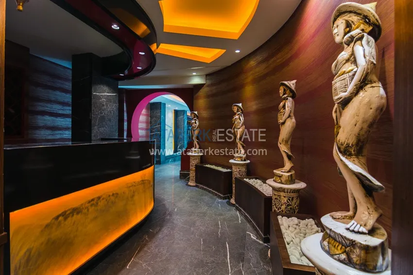 2+1 apartment with an elegant interior in a fashionable complex, Oba district — Alanya  29 