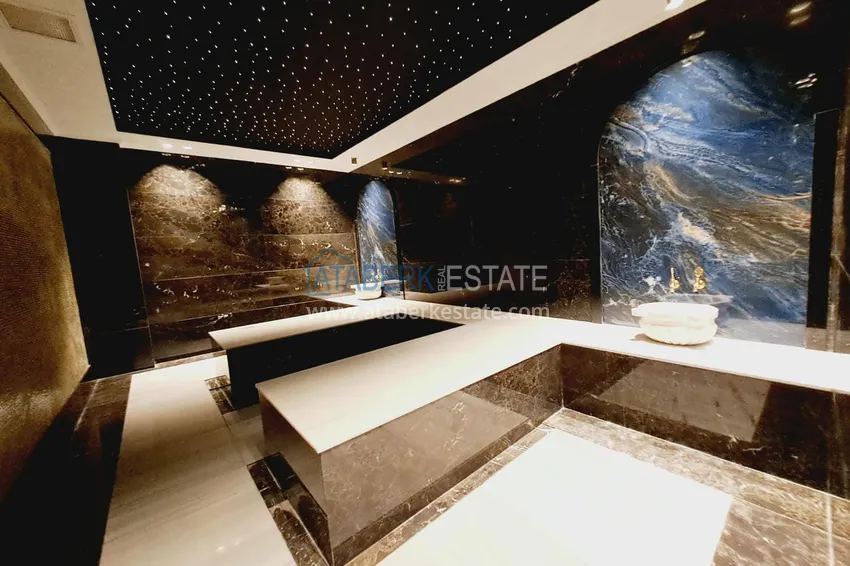 1+1 apartment in a new complex in the center of Alanya. Suitable for short term rentals 27 