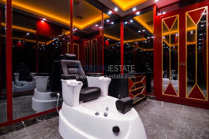 2+1 apartment with an elegant interior in a fashionable complex, Oba district — Alanya  30 