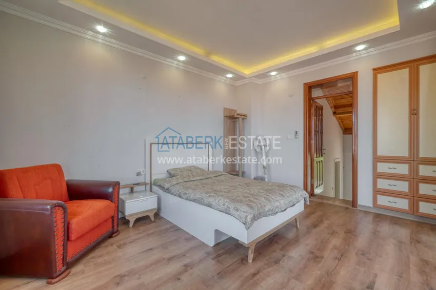 Purchase Triplex townhouse 3+1 in Alanya, Kestel district — cottage complex 300 meters from the sea 29