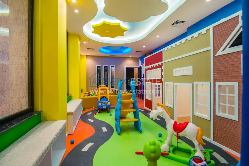 2+1 apartment with an elegant interior in a fashionable complex, Oba district — Alanya  31 