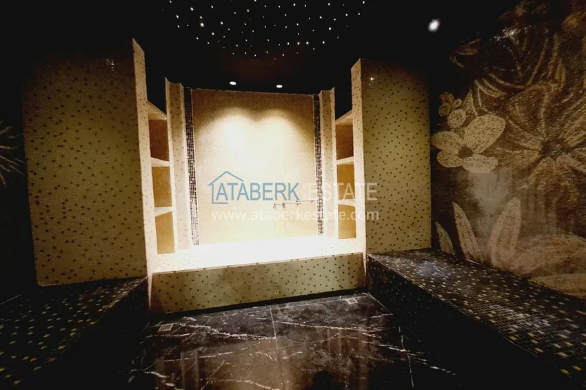 1+1 apartment in a new complex in the center of Alanya. Suitable for short term rentals 29 