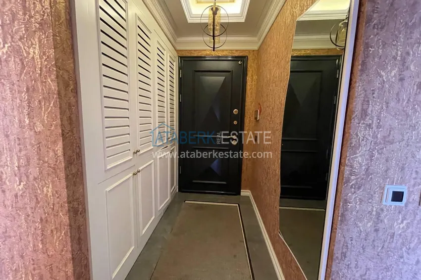 Purchase  Luxury real estate on the first line in Alanya: stylish apartment, VIP-level complex, Oba district 2 