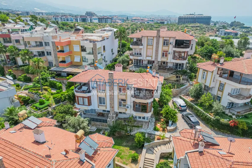 Triplex townhouse 3+1 in Alanya, Kestel district — cottage complex 300 meters from the sea 2