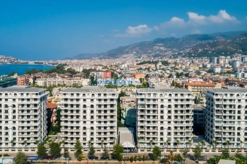 2+1 apartment with an elegant interior in a fashionable complex, Oba district — Alanya  3 
