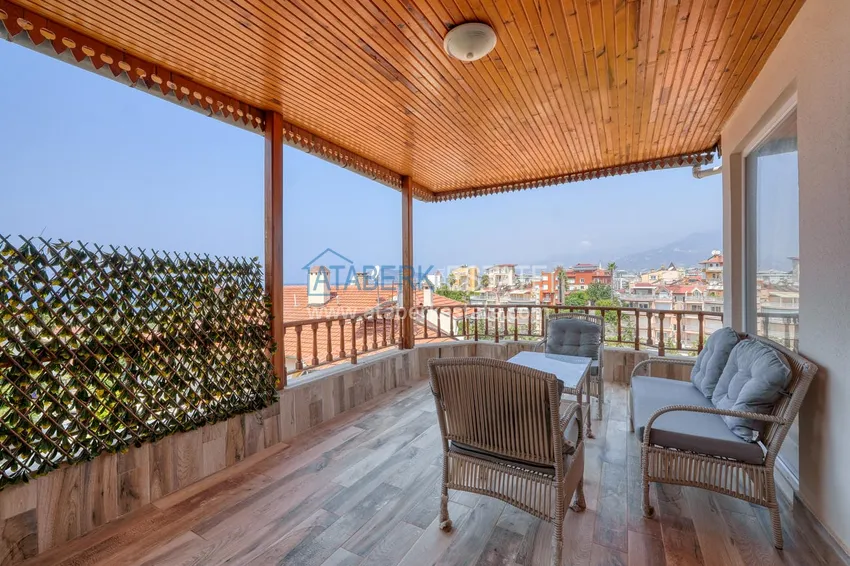 Purchase Triplex townhouse 3+1 in Alanya, Kestel district — cottage complex 300 meters from the sea 32