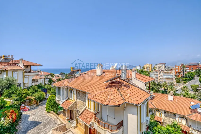 Purchase Triplex townhouse 3+1 in Alanya, Kestel district — cottage complex 300 meters from the sea 34
