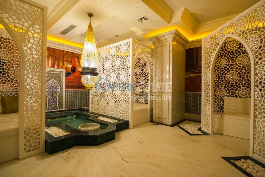 2+1 apartment with an elegant interior in a fashionable complex, Oba district — Alanya  38 