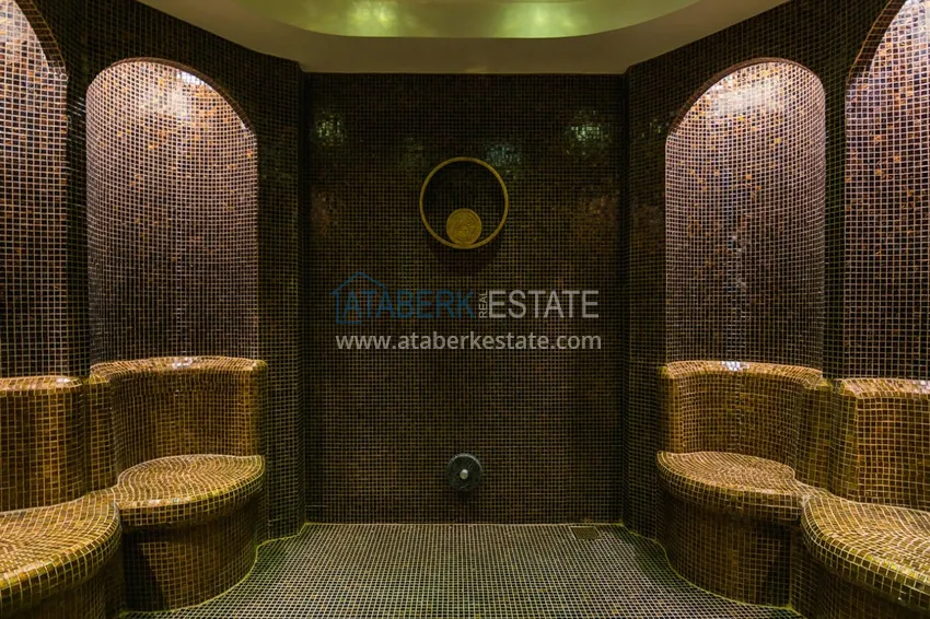 2+1 apartment with an elegant interior in a fashionable complex, Oba district — Alanya  39 