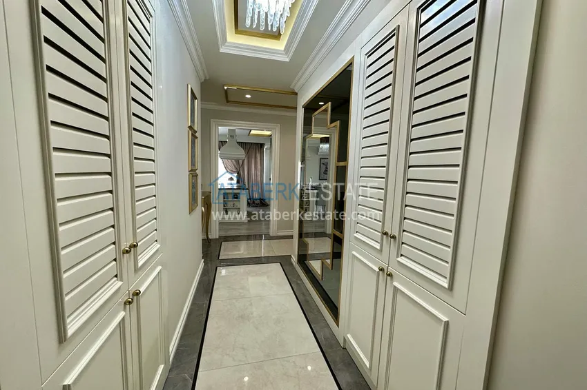 Purchase  2+1 apartment with an elegant interior in a fashionable complex, Oba district — Alanya  3 