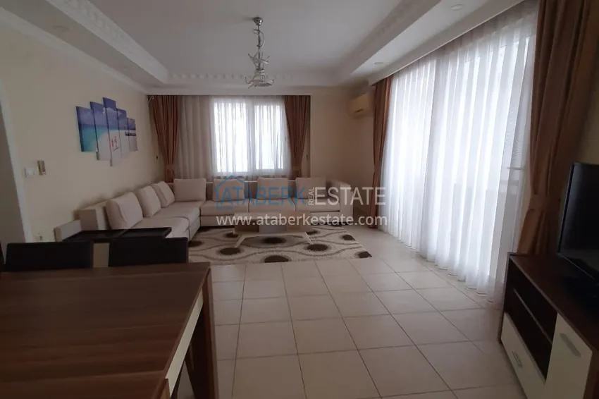 Purchase 2+1 apartment in Alanya, Mahmutlar district — with furniture, glazed balconies near Yekta Mall 3 