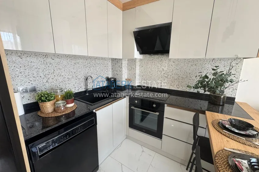 Purchase  Investor offer — a one-bedroom apartment in a complex under construction, Altintash district, Antalya 3 