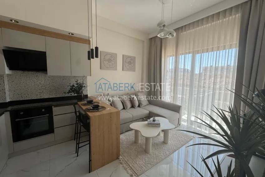 Purchase Modern 1+1 apartments in Antalya, Altintash district, with the possibility of installments 4 