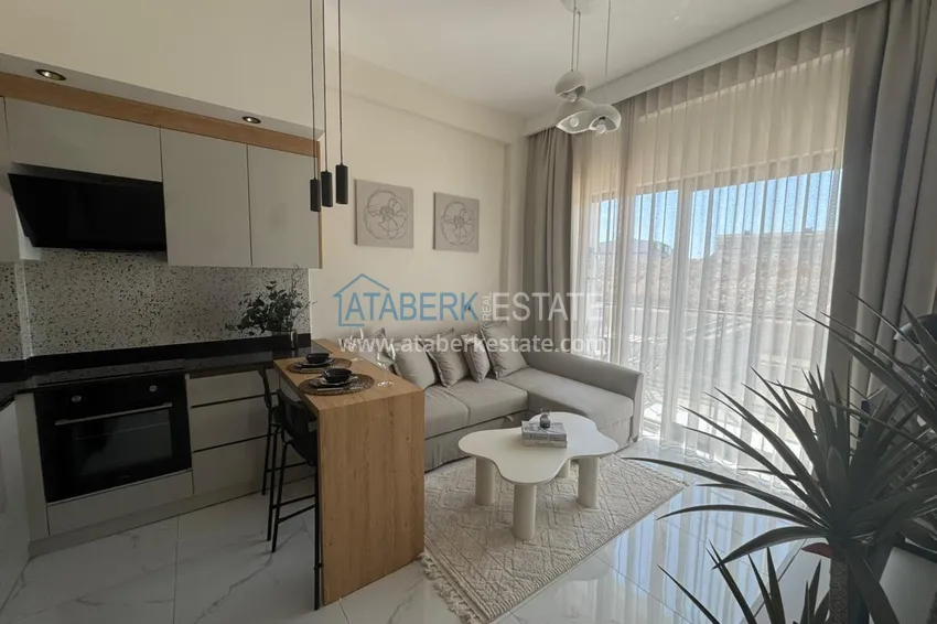 Purchase  Investor offer — a one-bedroom apartment in a complex under construction, Altintash district, Antalya 4 