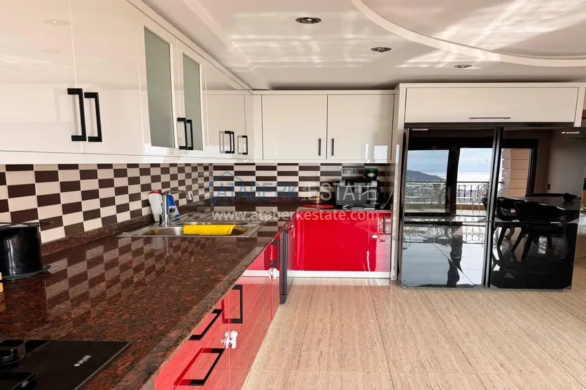 Purchase  3+1 duplex apartment in Alanya, Hasbahce district — furnished, suitable for residence permits and citizenship 4 