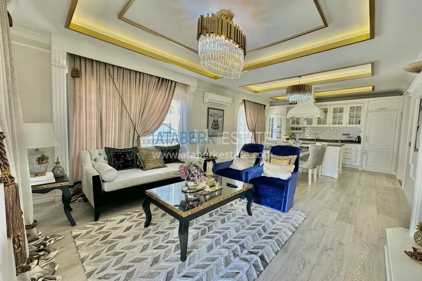 Purchase  2+1 apartment with an elegant interior in a fashionable complex, Oba district — Alanya  4 