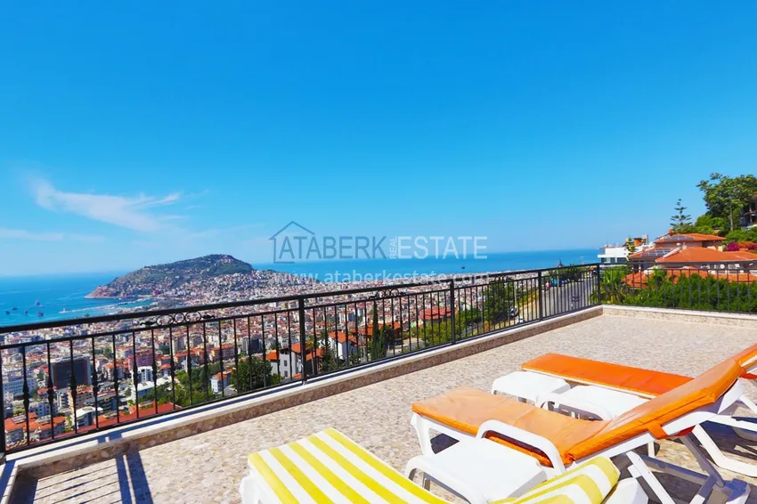 3+1 duplex apartment in Alanya, Hasbahce district — furnished, suitable for residence permits and citizenship 4 