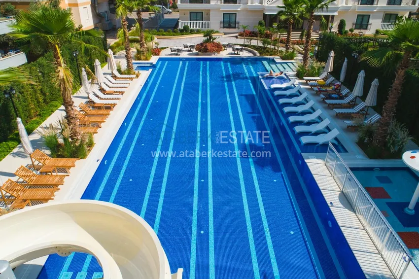 2+1 apartment with an elegant interior in a fashionable complex, Oba district — Alanya  5 
