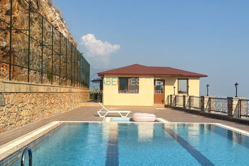 3+1 duplex apartment in Alanya, Hasbahce district — furnished, suitable for residence permits and citizenship 5 