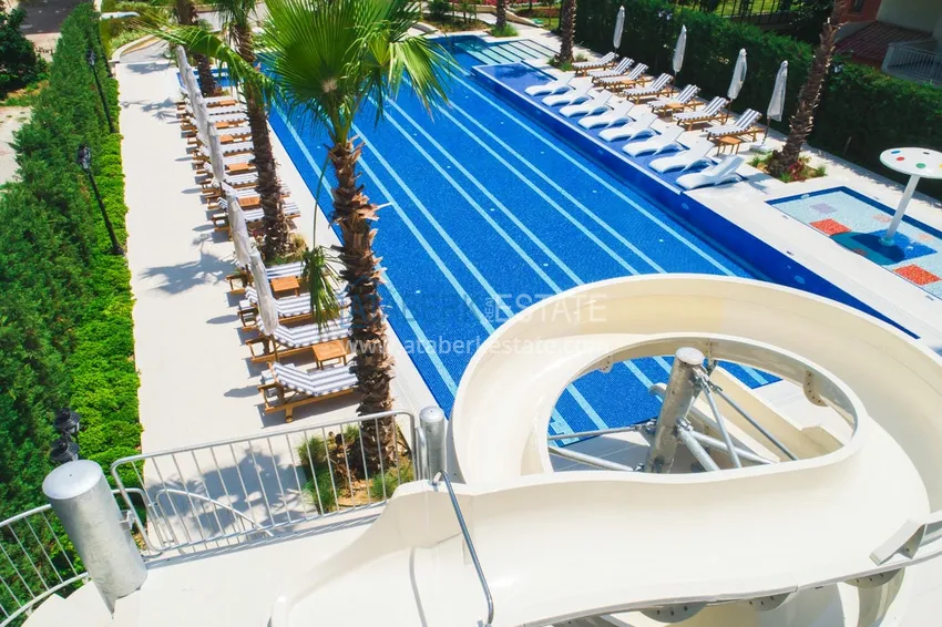 2+1 apartment with an elegant interior in a fashionable complex, Oba district — Alanya  6 