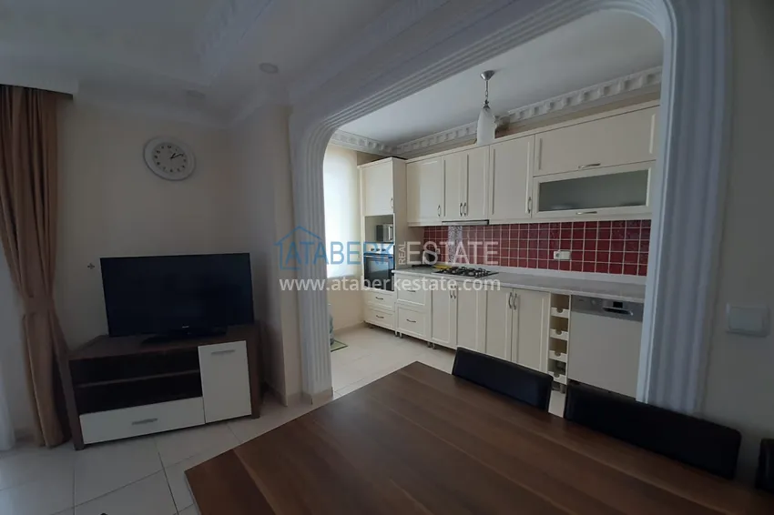 Purchase 2+1 apartment in Alanya, Mahmutlar district — with furniture, glazed balconies near Yekta Mall 5 