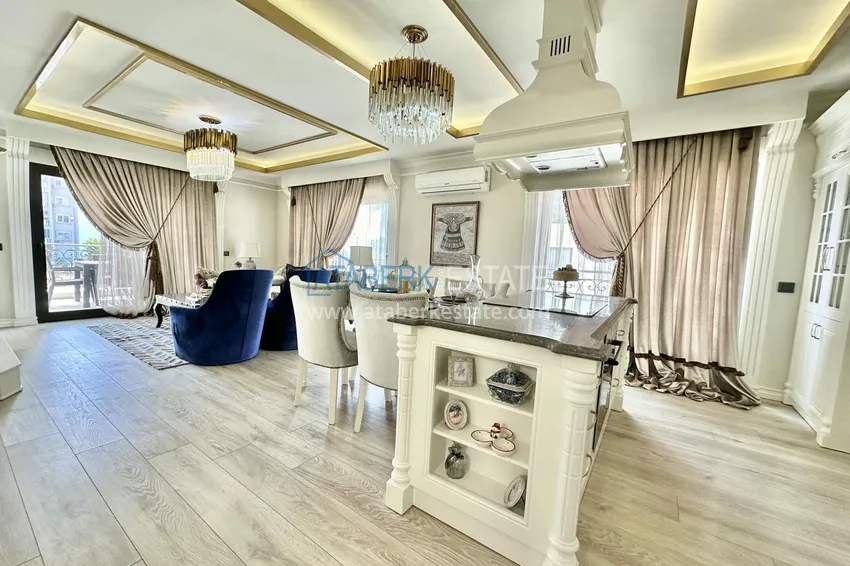 Purchase  2+1 apartment with an elegant interior in a fashionable complex, Oba district — Alanya  6 