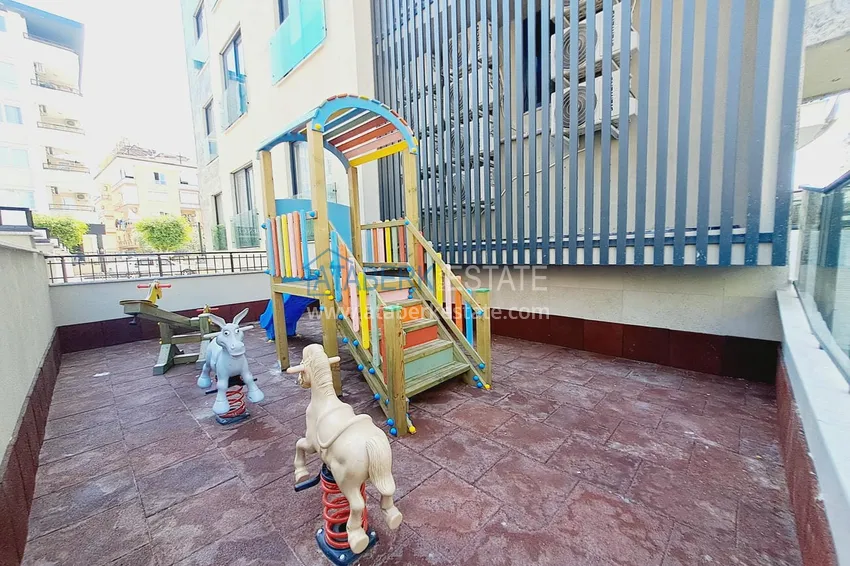 1+1 apartment in a new complex in the center of Alanya. Suitable for short term rentals 6 