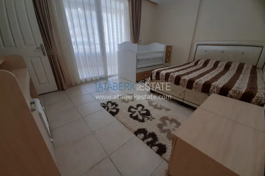 Purchase 2+1 apartment in Alanya, Mahmutlar district — with furniture, glazed balconies near Yekta Mall 7 