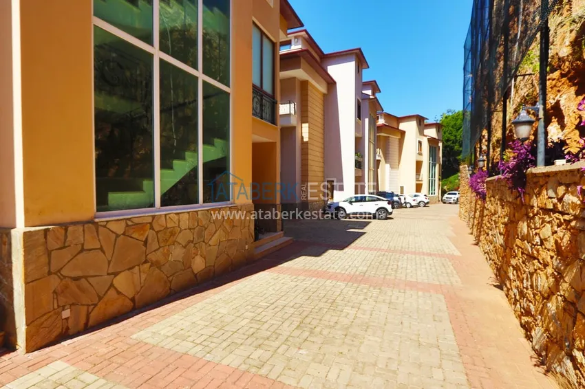 3+1 duplex apartment in Alanya, Hasbahce district — furnished, suitable for residence permits and citizenship 9 