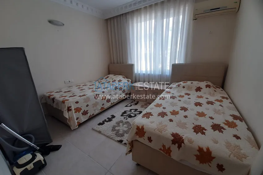 Purchase 2+1 apartment in Alanya, Mahmutlar district — with furniture, glazed balconies near Yekta Mall 9 